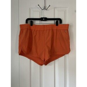 DSG mid rise stride Run Short In Tangerine Women XL